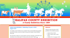 Desktop Screenshot of halifaxcountyex.com